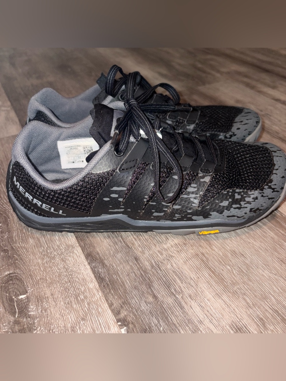 Merrell Trail Glove 5 Women's Size 7 Barefoot Running Shoes Black - Picture 2 of 7